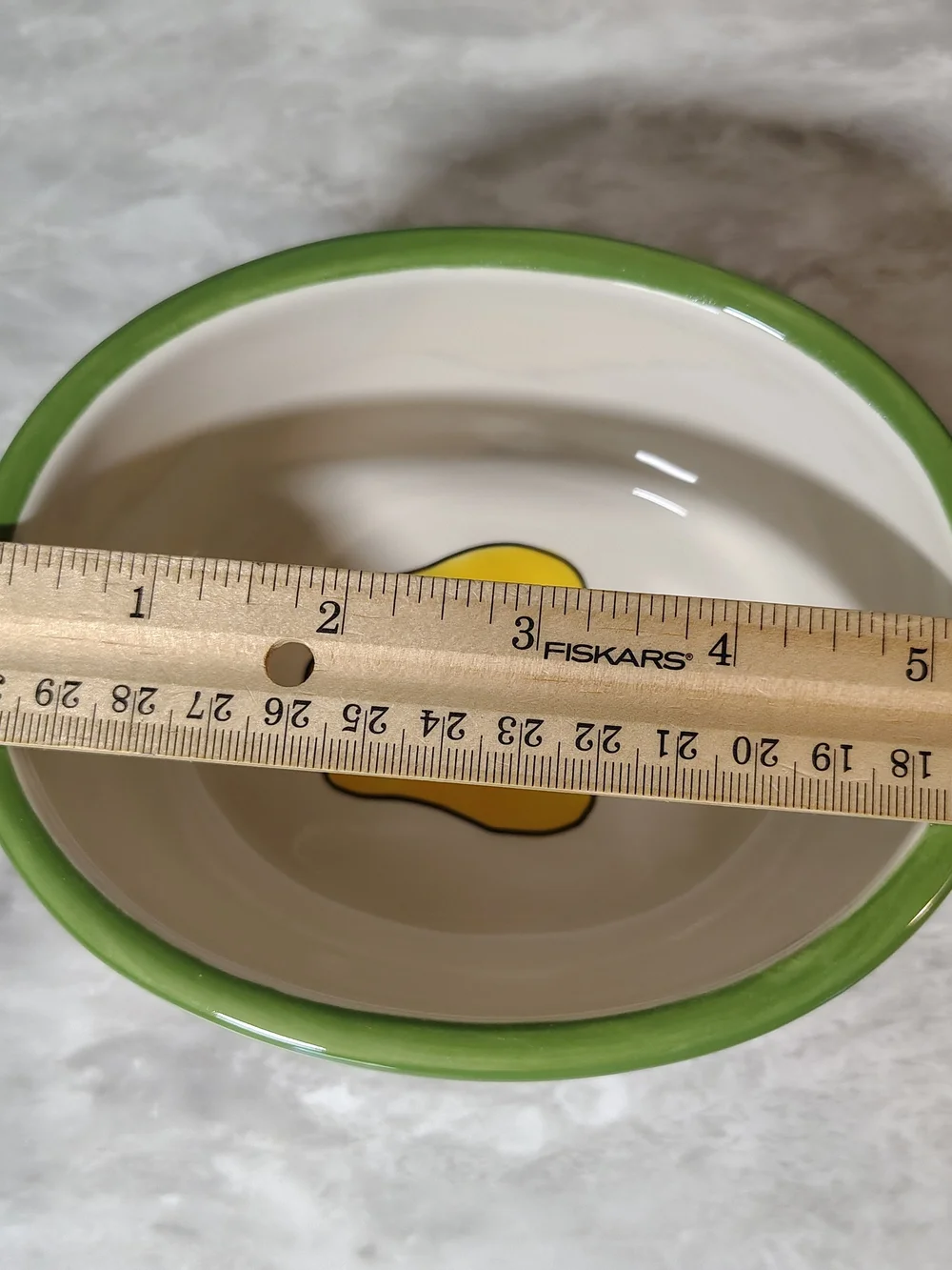 Yellow Bell Pepper Ceramic Casserole Dish
